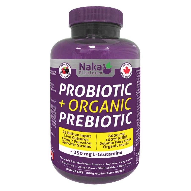 NAKA Bonus Size Platinum Probiotic Organic Prebiotic 300g Powder   Prebiotic 1024x1024@2x 768x768 